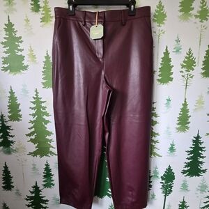 Ryegrass High Rise Slim Flat Front Pant